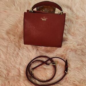 Kate Spade Red Leather Handbag